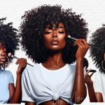 Make up artist clipart Beauty Clipart Makeup Girl Sublimation design Makeup Salon Clipart Beauty Salon Digital Download Black girl cosmetic